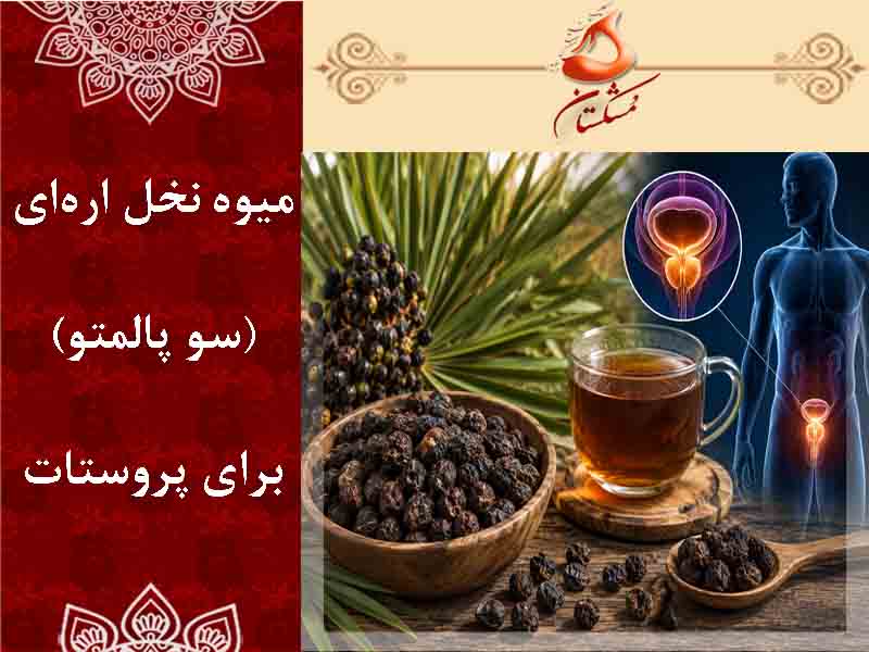 میوه نخل اره‌ای برای پروستات